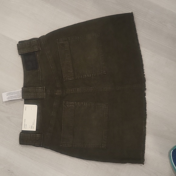 NWT American Eagle SUPER HI RISE A LINE CORDUROY SKIRT - Picture 5 of 10